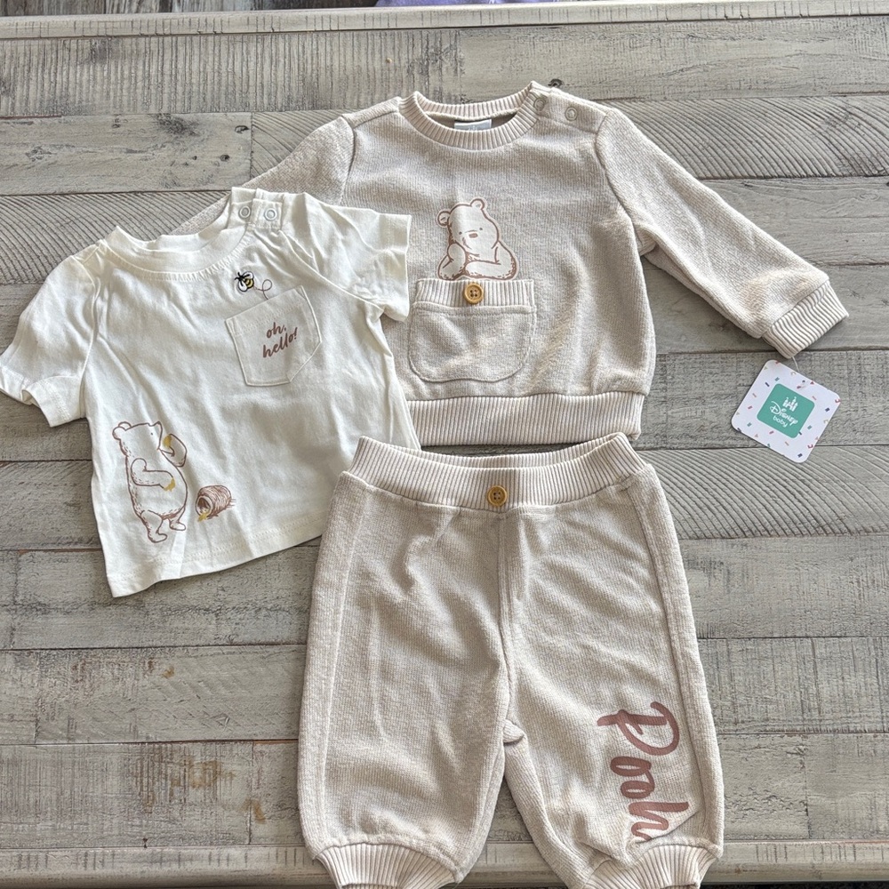 Disney Pooh 3 piece set